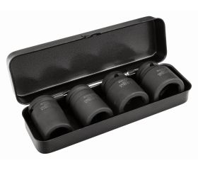 Juego de vasos de impacto reforzados y fosfatados, con cuadrado de 1/2