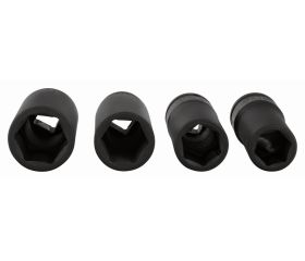 Juego de vasos de impacto de serie larga, fosfatados, con cuadrado de 1/2