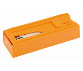 Hojas de gancho trapezoidales para cúteres (5 piezas/dispensador) | KBGH-5P-DISPEN