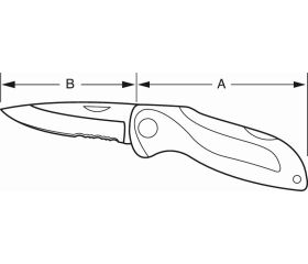 Navajas deportivas plegables para cortar cuerdas | KBSK-01