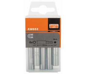 Portapuntas magnéticos universales de 60 mm para perfil hexagonal de 1/4