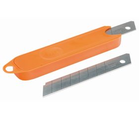 Hojas seccionables para cutters de 18 mm - 10 unidades/dispensador | KSBG18-10DISPEN