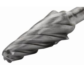 Limas rotativas cónicas con punta redonda de carburo de tungsteno para aluminio | L-AL