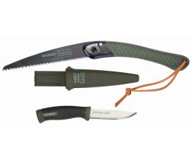 Juego de navaja y serrucho plegables Laplander con mango bi-componente | LAP-KNIFE