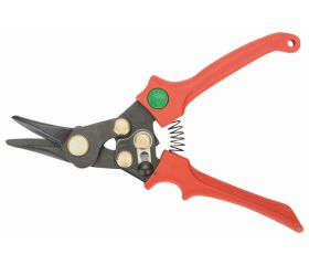 Tijeras cortachapas de corte a derechas con más potencia gracias a la acción de palanca | MA225R