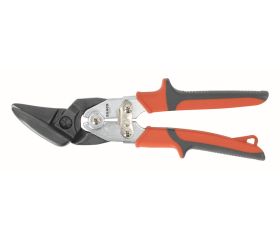 Tijeras para chapa de corte a izquierdas con mayor potencia gracias a la acción de palanca y mango rojo, corte a izquierdas | MA351