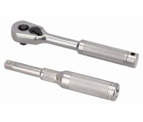 Carraca de cabeza tipo pera reversible 3/8