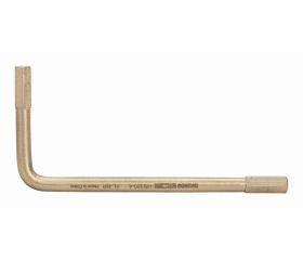 Llaves acodadas antichispa de aluminio bronce | NS320