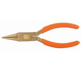 Alicates de boca redonda antichispa de aluminio bronce | NS405
