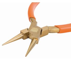 Alicates de boca redonda antichispa de aluminio bronce | NS405
