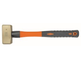 Mazas antichispa con cabeza de aluminio bronce y mango de fibra de vidrio | NS500-FB