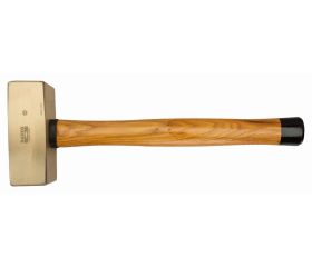 Mazas antichispa con cabeza de aluminio bronce y mango de madera | NS500