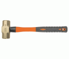 Mazas antichispa con cabeza de aluminio bronce y mango de fibra de vidrio | NS502-FB