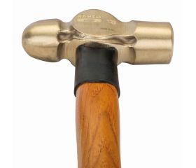 Martillos de bola antichispa con cabeza de aluminio bronce y mango de madera | NS506