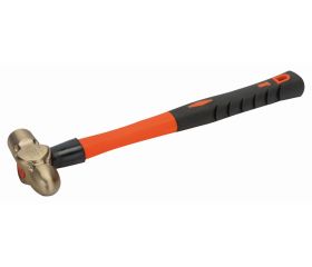 Martillos de bola antichispa con cabeza de aluminio bronce y mango de fibra de vidrio | NS506-FB