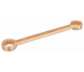 Llaves de estrella planas de dos bocas métricas antichispa de cobre berilio | NSB010