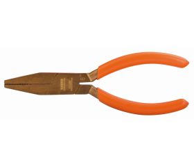Alicates de boca plana larga antichispa de cobre berilio | NSB404