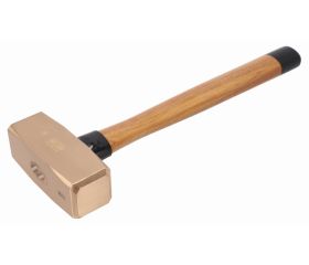 Mazas antichispa con cabeza de cobre berilio y mango de madera | NSB500