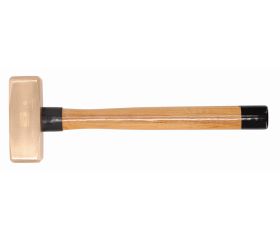 Mazas antichispa con cabeza de cobre berilio y mango de madera | NSB500