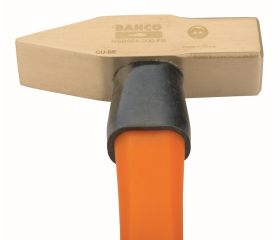 Martillos de tipo alemán antichispa con cabeza de cobre berilio y mango de fibra de vidrio | NSB504-FB