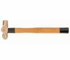Martillos de bola antichispa con cabeza de cobre berilio y mango de madera | NSB506