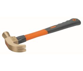 Martillos de uña antichispa con cabeza de cobre berilio y mango de fibra de vidrio | NSB508-FB