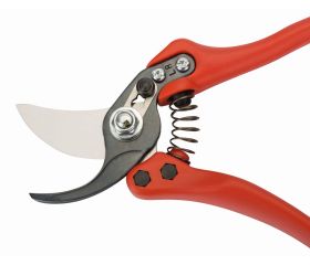 Tijeras de podar de una mano de corte deslizante con mango de composite y cabeza angulada | P1