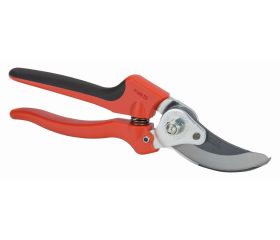 Tijeras de podar de una mano de corte deslizante con mango de composite de agarre suave y cabezal de corte estrecho | P108