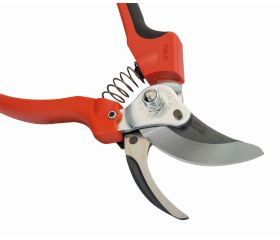 Tijeras de podar de una mano de corte deslizante con mango de composite de agarre suave y cabezal de corte estrecho | P108