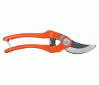 Tijeras de podar de una mano de corte deslizante con mangos de acero sellado presionado y cabeza de corte angulada | P121