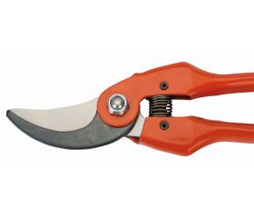 Tijeras de podar de una mano de corte deslizante con mangos de acero sellado presionado y cabeza de corte recto | P126