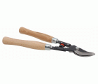 Tijeras de podar de dos manos de corte deslizante de 30&nbsp;mm profesionales, con mango de madera y contrahoja forjada | P16-40W