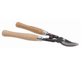 Tijeras de podar de dos manos de corte deslizante de 30 mm profesionales, con mango de madera y contrahoja forjada | P16-40W