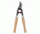 Tijeras de podar de dos manos de corte deslizante de 30&nbsp;mm profesionales, con mango de madera y contrahoja forjada | P16-40W