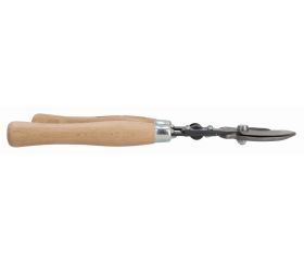 Tijeras de podar de dos manos de corte deslizante de 30 mm profesionales, con mango de madera y contrahoja forjada | P16-40W