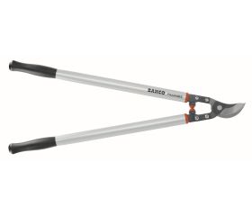 Tijeras de podar de dos manos de corte deslizante de 45 mm, profesionales y ligeras, con mango de aluminio y contrahoja forjada | P160-SL