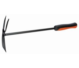 Azada horquilla con mango bi-componente y varilla metálica larga | P277