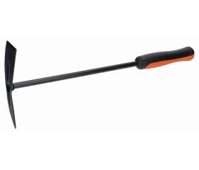 Lanza azuela de una punta con mango bi-componente y varilla metálica larga | P278