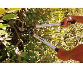 Tijeras de podar de dos manos de corte deslizante de 55 mm, profesionales y ligeras, con mango de aluminio | P280-SL