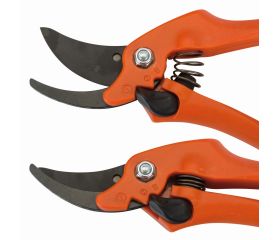 Tijeras de podar de una mano de corte deslizante, para diestros,  con mango de fibra de vidrio | PG-01-F