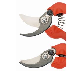 Tijeras de podar de una mano de corte deslizante, para diestros y zurdos, con mango de composite | PG-12-F