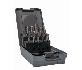 Juego de limas rotativas de carburo de tungsteno para metal, 10 piezas | ST-10P