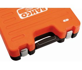 Juego de llaves de vaso cuadradas de 1/4' - 3/8' -1/2' con perfil hexagonal métrico con juego de llaves de engranaje - 137 piezas | S137