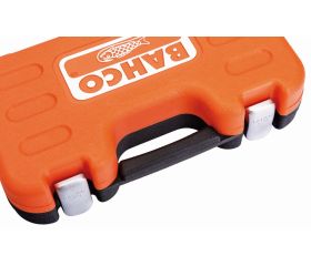 Juego de vasos pasantes con carraca de cabeza flexible/alargaderas | S140T