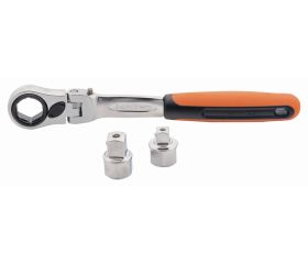 Juego de carracas pasantes con adaptadores de cuadrado hexagonal | S140T-R