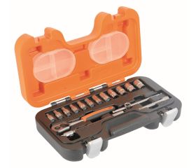 Juego de vasos con cuadrado de 1/4