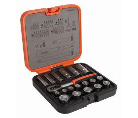 Juego de vasos estándar y profundos de 3/8