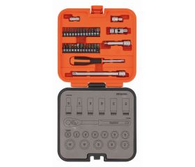 Juego de vasos estándar y profundos de 3/8