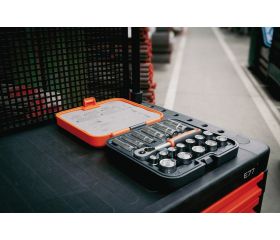 Juego de vasos estándar y profundos de 3/8