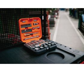 Juego de vasos estándar y profundos de 3/8